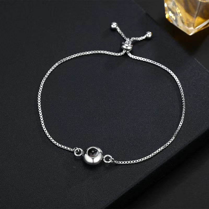 Exquisite and noble round projection bracelet - JuVons