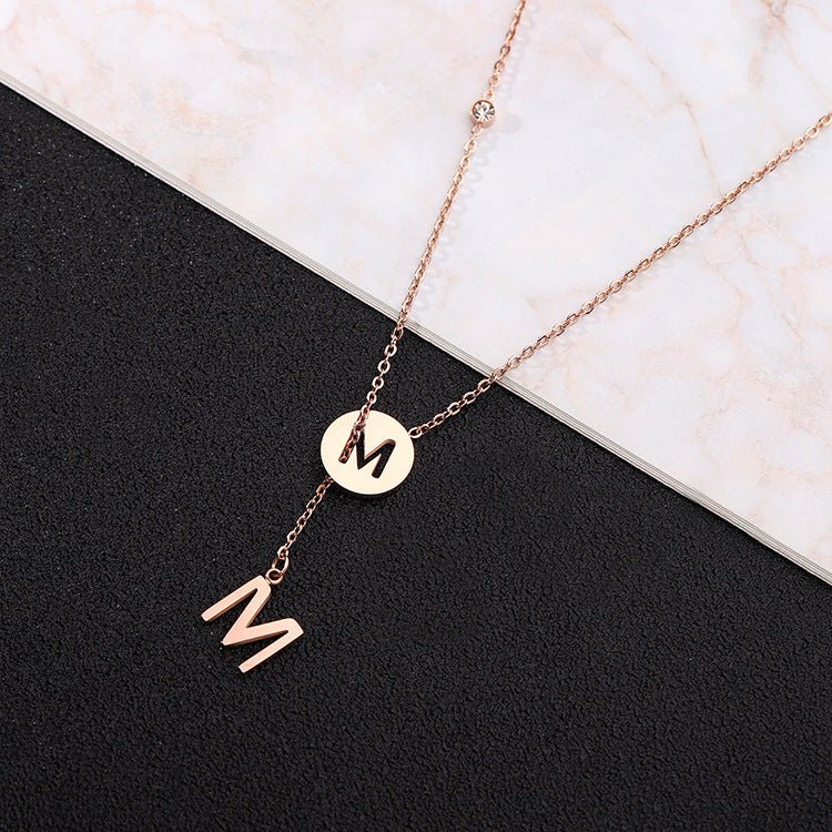 Fashionable Customizable Name Luxury Design Necklace - JuVons