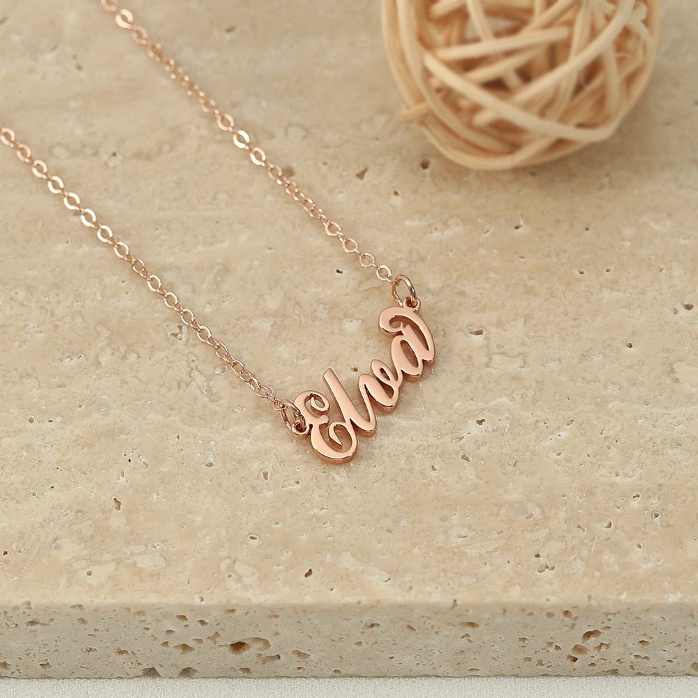 Noble Atmosphere Customizable Name Design Versatile Necklace - JuVons